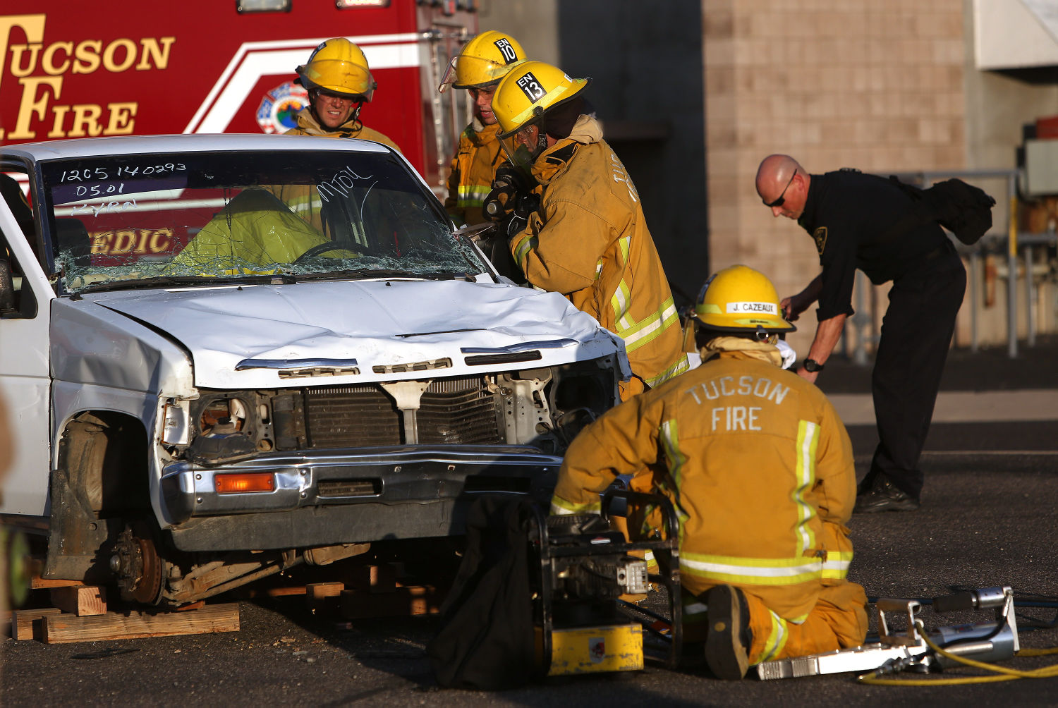 TFD Family Night and recruit demonstrations